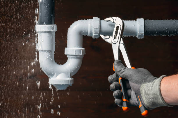 Professional Emergency Plumber technician working in Dousman, WI